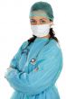 Attractive lady doctor
