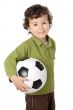 adorable boy with a ball