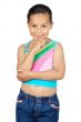 Adorable girl thinking
