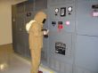 Electrician in Flash Suit