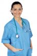 Attractive lady doctor