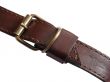 Leather belt