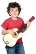 child with guitar