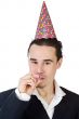 executive in a celebration
