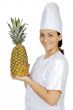 happy attractive cook woman