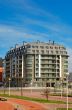 Modern apartments block