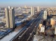 City in the winter