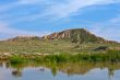 Hill and lake