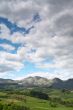 Landscape with cloudy sky