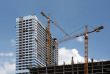 Construction of modern building