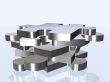 metal puzzle pieces
