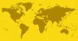 yellow world map