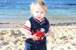 boy on the beach