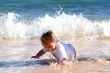 boy on the beach