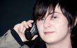 on the phone