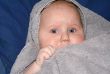 baby is hiding
