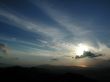 Blue sky, cloud & sun