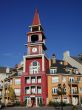colourful building in Mont Tremblant, Quebec