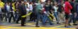 People walking