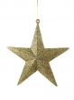 Golden christmas star