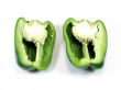 Cutted green pepper