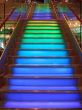 Colourful stairs