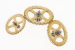 three old little cogwheels