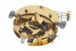 gold-coloured clockwork