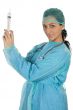 attractive lady doctor