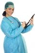 attractive lady doctor