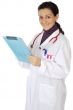 attractive lady doctor