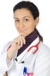 attractive lady doctor