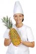 happy attractive cook woman