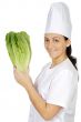 happy attractive cook woman