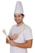 happy attractive cook
