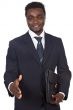 attractive african businessman