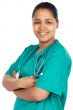 Attractive lady doctor