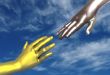 Reaching hands