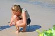 young woman on the beach