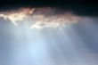 Sun beams in heaven