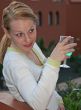 woman with cocktail