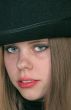 woman with hat