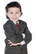 adorable child with elegant clothes