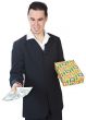 attractive young person businessman