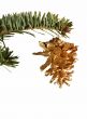 Gold Pinecone Christmas Ornament