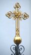 Orthodox Church`s Cupola with Holy Cross