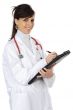 attractive lady doctor