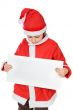 Adorable boy in christmas