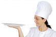 happy attractive cook woman