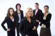 five businesspeople